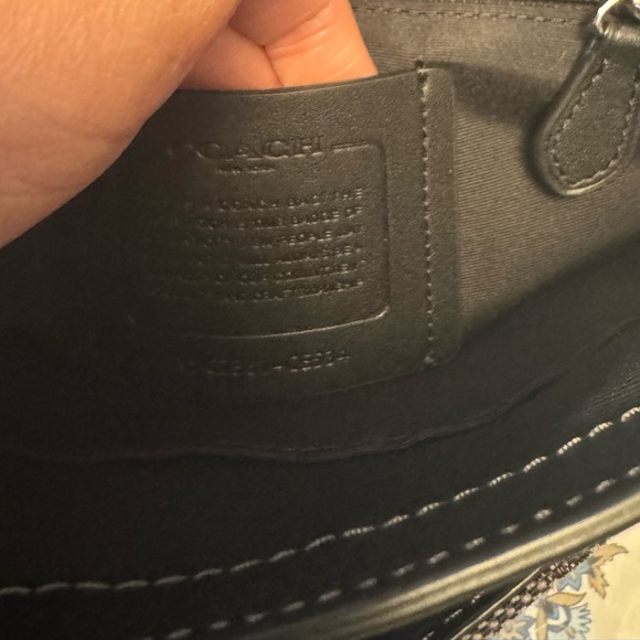 Coach Sprint map bag 25 signature black/charcoal/black. - Picture 7 of 8